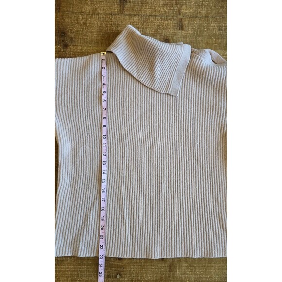 All Saints sura tie neck jumper wool blend sweater light pink women's size XS - Picture 6 of 11